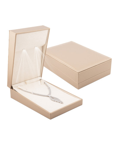 Astuccio con luce serie Modena oro 11X16X4cm collana