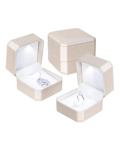 Astuccio Tivoli Anello con LED 7x7x5,5